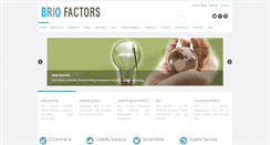 Desktop Screenshot of briofactors.in